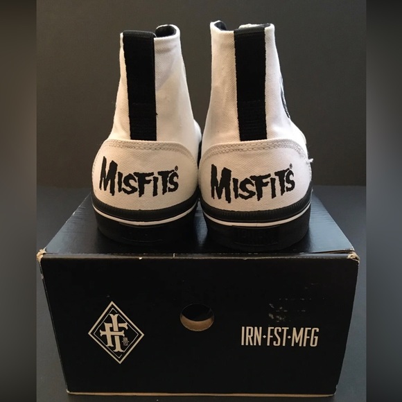 Iron Fist White Misfits High-Tops - Picture 4 of 10